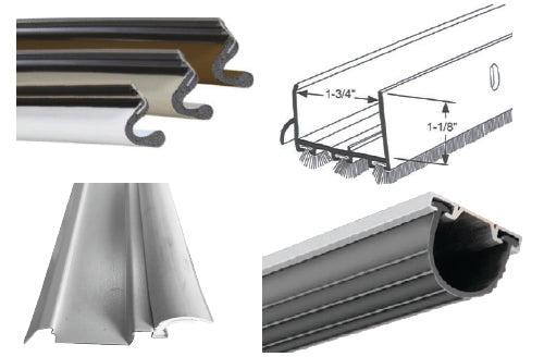 Weatherstrip Garage Doors House Doors Commercial Doors Door Sweeps Bottom Retainers and Bottom Rubber Calgary