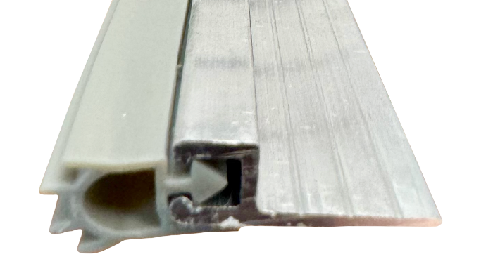 Economy Door Set, Aluminum & Cold Weather Vinyl Calgary 1