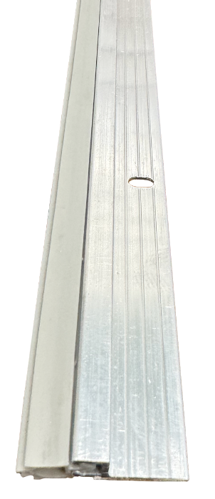 Economy Door Set, Aluminum & Cold Weather Vinyl Calgary 4