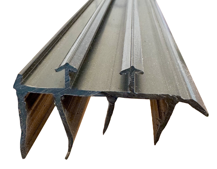 Rubber Door Sweep, 1-3/4"H x 5/8" & 1/2", 35-3/4"L, Calgary 1