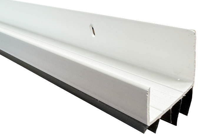 Door Shoe, 1-3/4"W x 1-1/2"H, Plus 13/16" Rubber Sweeps, 35-3/4" Long Calgary 4