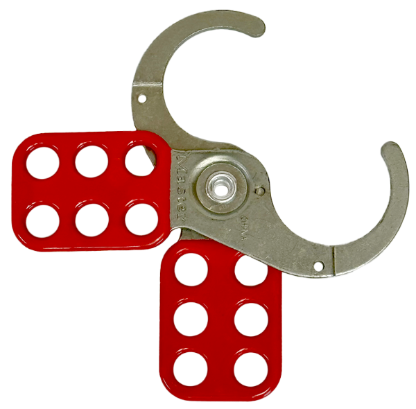 421 Steel Lockout Hasp, 2-3/8" x 5" Dimensions, 1-1/2" Jaw Size Calgary 2