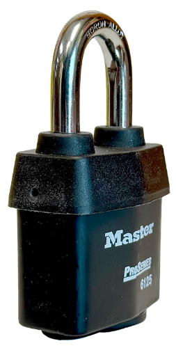 Rekeyable Weather Tough Padlock, Keyed Different 2-3/8"Wx1-3/8"SC Calgary 2