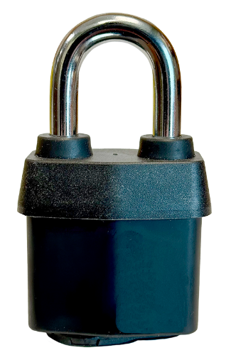 Rekeyable Weather Tough Padlock, Keyed Different 2-3/8"Wx1-3/8"SC Calgary 4