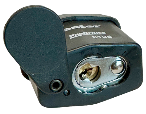 Rekeyable Weather Tough Padlock, Keyed Different 2-3/8"Wx1-3/8"SC Calgary 5