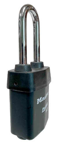 Weather Tough Padlock Commercial Cylinder Without Cylinder 2-1/8"W 2-3/8"SC 5/16"SD Calgary 2