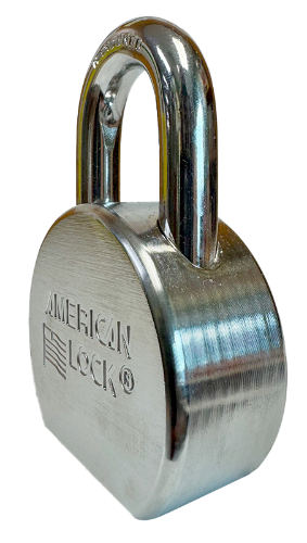 Solid Steel Padlock 2-1/2" Body 1-1/16" Shackle Length 7/16" Shackle Diameter Calgary 3