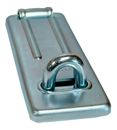 703D General Use Hasp 3-1/2" Length Up to 11/32" Shackle Diameter Calgary 1