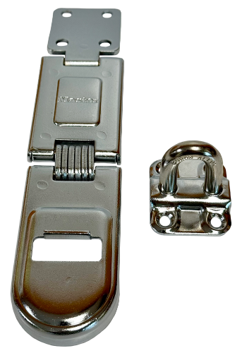 720DPF Hinged Hasps, Single Hinged Type, 6-1/4"L Calgary 5