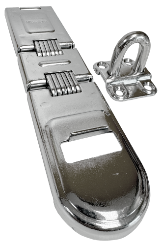 722DPF Hinged Hasp, Double Hinged, 7-3/4"L Calgary 2