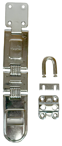 722DPF Hinged Hasp, Double Hinged, 7-3/4"L Calgary 3
