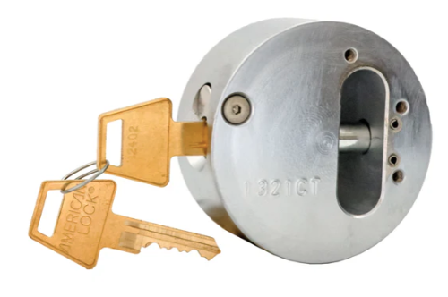 AMERICAN LOCK A2010 KD Keyed Different Puck Lock with American Keyway Calgary 3