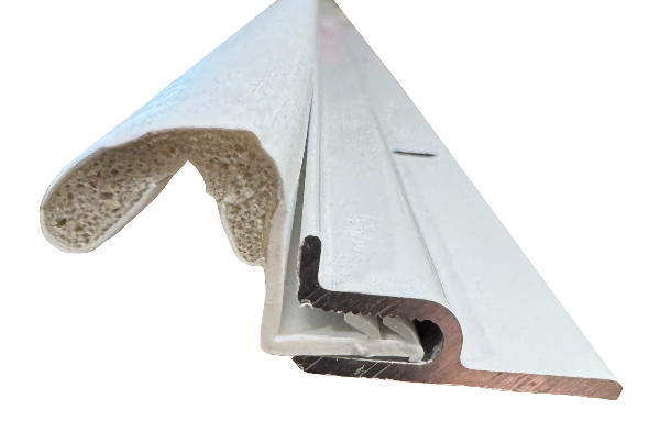 Residential Single Door White Weatherstrip Calgary 1