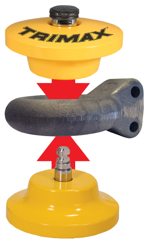 Lunette Tow Ring Lock, 2-7/8" Calgary 3