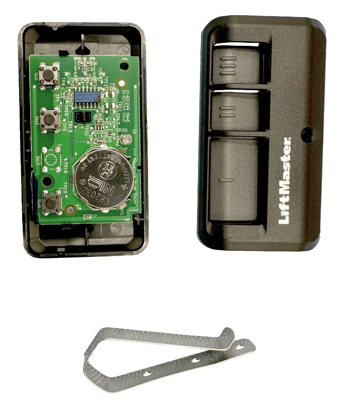 0129 Residential Garage Door LiftMaster 3 Button Remote For Use With Gate Operators Commercial Door Operators or Other Products That Are 315MHz or 390MHz And Have a Learn Button _ 893MAX