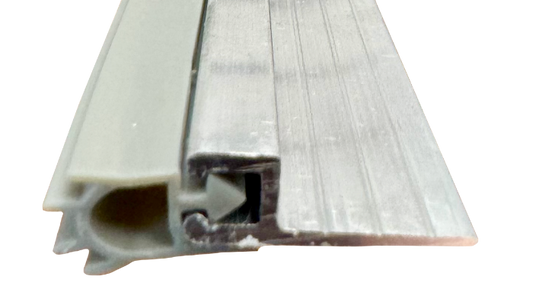 Economy Door Set, Aluminum & Cold Weather Vinyl Calgary 1
