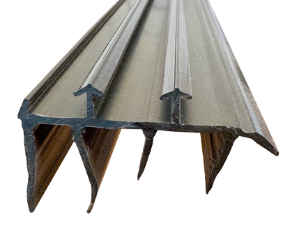Rubber Door Sweep, 1-3/4"H x 5/8" & 1/2", 35-3/4"L, Calgary 1