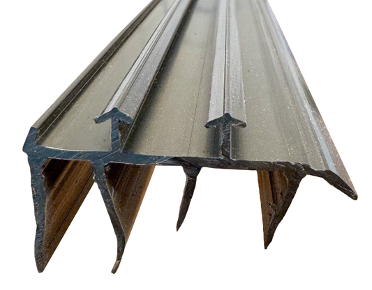 Rubber Door Sweep, 1-3/4"H x 5/8" & 1/2", 35-3/4"L, Calgary 1