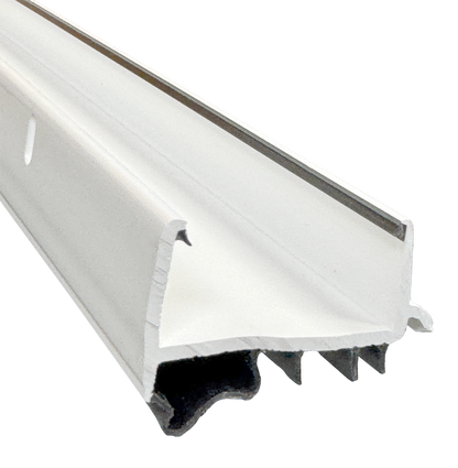Door Shoe Rubber Sweeps, 35-3/4"L, White Calgary 3