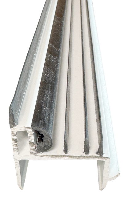 Door Shoe Rubber Sweep, 36" Long, White Edmonton 5