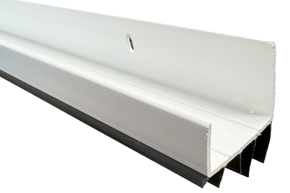 Door Shoe, 1-3/4"W x 1-1/2"H, Plus 13/16" Rubber Sweeps, 35-3/4" Long Calgary 4