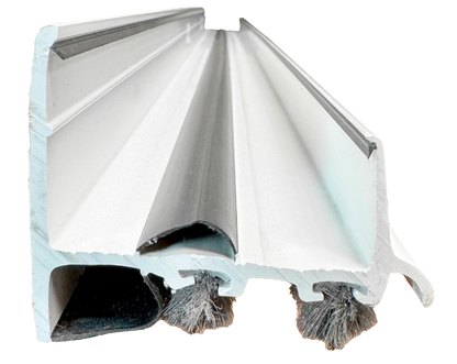 Door Shoe, 1-3/4"W x  1-3/4"H, 35-3/4" Long, White Calgary 1