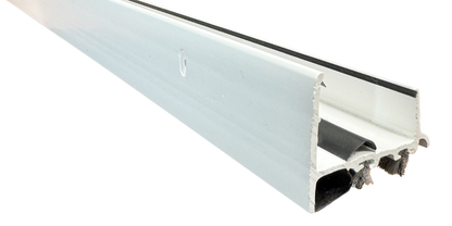 Door Shoe, 1-3/4"W x  1-3/4"H, 35-3/4" Long, White Edmonton 3
