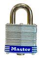 Laminated Steel Padlock Universal Pin Uncoded Keying 1-9/16"W 3/4"SC Calgary 1