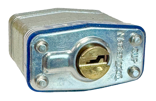 Laminated Steel Padlock Universal Pin Uncoded Keying 1-9/16"W 3/4"SC Calgary 4