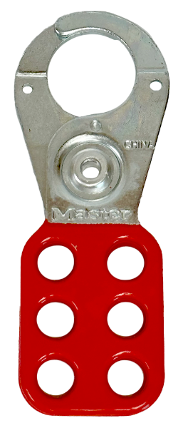 MASTER 420 Steel Lockout Hasp, 1-3/4" x 4-1/2", 1" Jaw Size Calgary 1