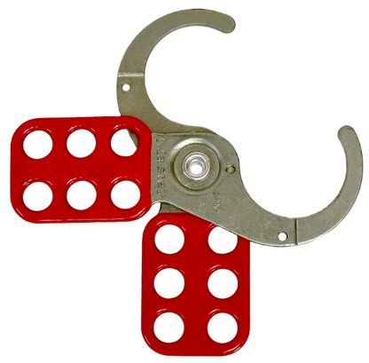421 Steel Lockout Hasp, 2-3/8" x 5" Dimensions, 1-1/2" Jaw Size Calgary 2