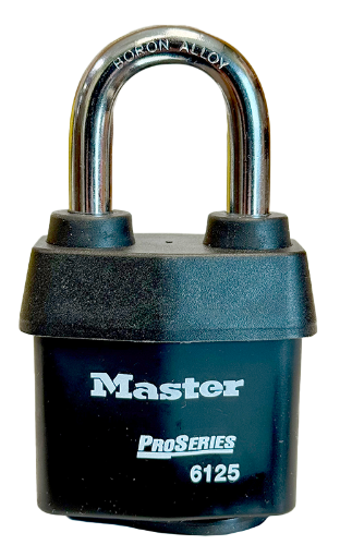 Rekeyable Weather Tough Padlock, Keyed Different 2-3/8"Wx1-3/8"SC Calgary 1