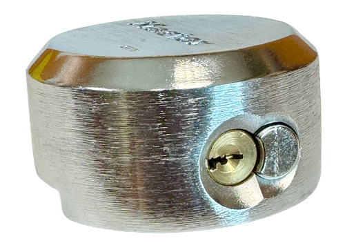 Master Puck Lock with Master Keyway, Keyed Different Notched Back Calgary 4