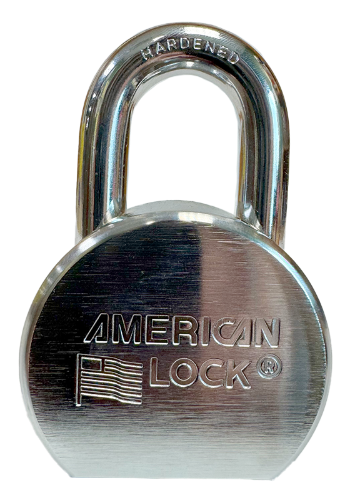 Solid Steel Padlock 2-1/2" Body 1-1/16" Shackle Length 7/16" Shackle Diameter Calgary 1