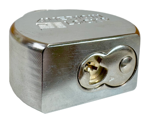 Solid Steel Padlock 2-1/2" Body 1-1/16" Shackle Length 7/16" Shackle Diameter Calgary 5