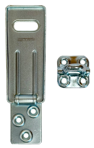 703D General Use Hasp 3-1/2" Length Up to 11/32" Shackle Diameter Calgary 3