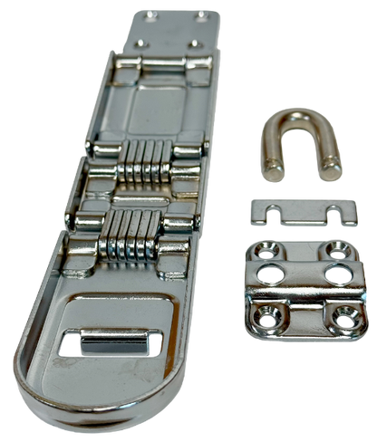 722DPF Hinged Hasp, Double Hinged, 7-3/4"L Calgary 5