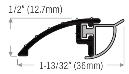 Residential Sill Door Bumper Weatherstrip Seal Calgary Sizing Chart