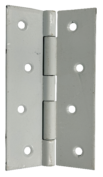 Folding Gate Hinge, White, Used For Expandable Folding Storefront Window Bar Gate 2