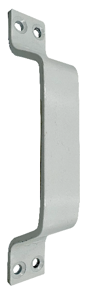 Folding Gate Steel Handle, White 2