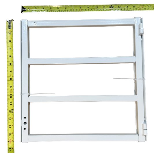 Expandable Residential Window Bar, Hinged, 4 Bars E23416