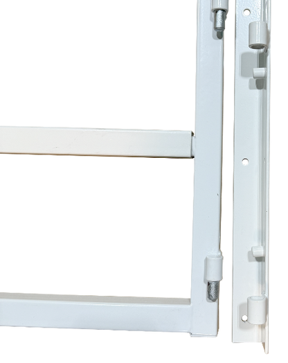 Expandable Residential Window Bar, Hinged