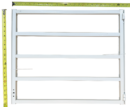 Expandable Residential Window Bar, Hinged, 5 Bars E23525