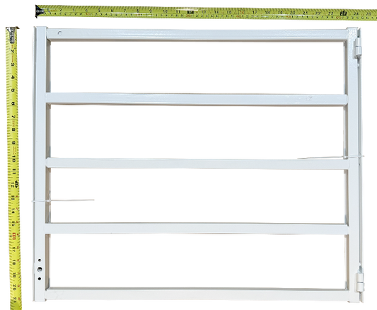 Expandable Residential Window Bar, Hinged, 5 Bars E23525