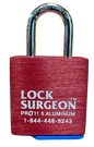 Pro 11 5 Aluminum, 1/4" Hardened stainless steel shackle Calgary 1