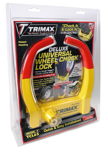 Deluxe Universal Wheel Chock Lock Calgary 1