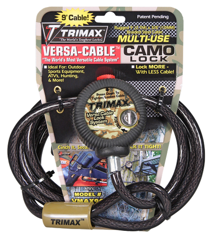 Multi-Use Versa-Cable Camp Lock, 9' X 10mm TRIMAFLEX Cable Calgary 1