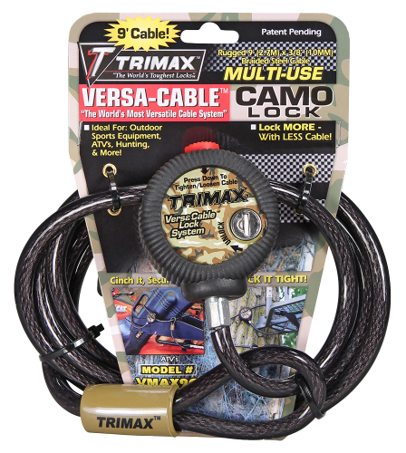 Multi-Use Versa-Cable Camp Lock, 9' X 10mm TRIMAFLEX Cable Calgary 1