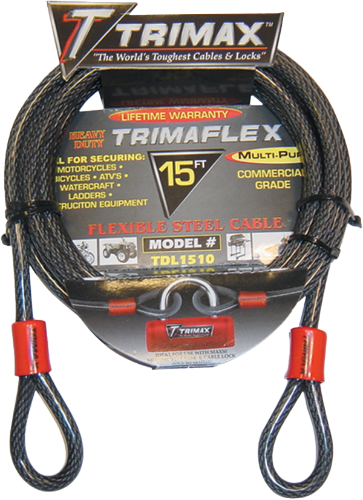TRIMAFLEX Dual Loop Multi-Use Cable 15" X 10mm Calgary 1