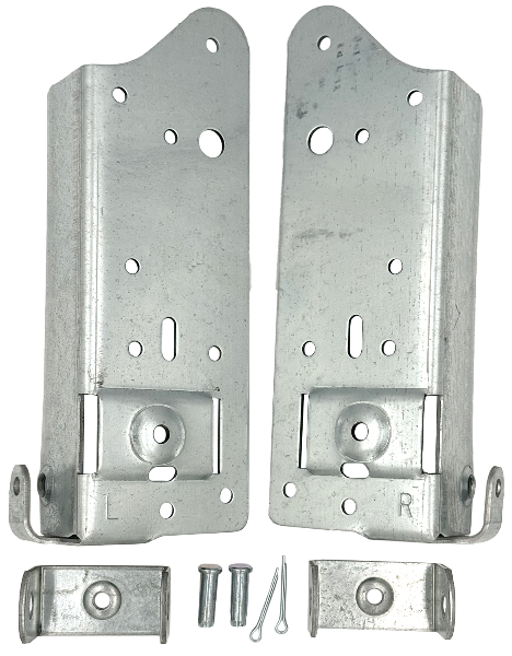 3 bottom bracket for various models of commercial garage doors holds bottom roller & cable attachment 4